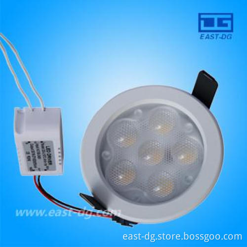 Square Recessed LED downlights 6w, hotel ceiling light CE&RoHS